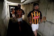 31 January 2010; Kilkenny's Canice Hickey, right, and team-mates make their way through the tunnel for the second half of the match. Walsh Cup Quarter-Final, Offaly v Kilkenny, O'Connor Park, Tullamore, Co. Offaly. Picture credit: Brian Lawless / SPORTSFILE