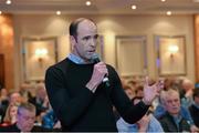 26 February 2016; Dermot Earley, Chairman of the GPA, speaking during the GAA Annual Congress. Mount Wolseley Hotel Spa & Golf Resort, Tullow, Carlow. Picture credit: Matt Browne / SPORTSFILE