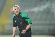 30 January 2010; Referee Jimmy McKee. Barrett Sports Lighting Dr. McKenna Cup Final, Donegal v Tyrone, Brewster Park, Enniskillen, Co. Fermanagh. Picture credit: Oliver McVeigh / SPORTSFILE