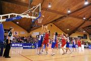 31 January 2010; A general view of the action at the National Basketball Arena. Women's Superleague National Cup Final 2010, Team Montenotte Hotel Cork v DCU Mercy, National Basketball Arena, Tallaght, Dublin. Picture credit: Brendan Moran / SPORTSFILE