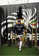 28 February 2016; Leinster captain Isa Nacewa walks out onto the pitch to warm up ahead of the match. Guinness PRO12, Round 16, Zebre v Leinster, Stadio Sergio Lanfranchi, Parma, Italy. Picture credit: Seb Daly / SPORTSFILE