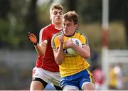 28 February 2016; Enda Smith, Roscommon, in action against Ian Maguire, Cork. Allianz Football League, Division 1, Round 3, Cork v Roscommon. Páirc Uí Rinn, Cork. Picture credit: Diarmuid Greene / SPORTSFILE