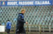 28 February 2016; Leinster head coach Leo Cullen before the start of the match. Guinness PRO12, Round 16, Zebre v Leinster, Stadio Sergio Lanfranchi, Parma, Italy. Picture credit: Seb Daly / SPORTSFILE