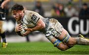 28 February 2016; Dominic Ryan, Leinster, scores his team's second try of the match. Guinness PRO12, Round 16, Zebre v Leinster, Stadio Sergio Lanfranchi, Parma, Italy. Picture credit: Seb Daly / SPORTSFILE
