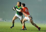 6 February 2010; Anthony Moyles, Meath, in action against Ciaran McKeever, Armagh. Allianz GAA Football National League, Division 2, Round 1, Meath v Armagh, Pairc Tailteann, Navan, Co. Meath. Picture credit: Pat Murphy / SPORTSFILE