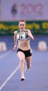 6 February 2010; Niamh Whelan, Ferrybank A.C., on her way to winning her Senior Women's 60m heat in a time of 7.61 during the first day of the the Woodie’s DIY Senior Indoor Championships. Odyssey Arena, Belfast, Antrim. Picture credit: Stephen McCarthy / SPORTSFILE