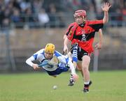 7 February 2010; Thomas Walsh, Waterford, in action against Dan Kearney, University College Cork. Waterford Crystal Cup Final, Waterford v University College Cork. Fraher Field, Dungarvan, Co. Waterford. Picture credit: Matt Browne / SPORTSFILE