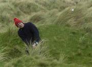 14 April 2001; John Morris of Mullingar GC shoots out of the rough on the 16th fairway during the West of Ireland Open Golf Championship at Sligo Golf Club in Rosses Point in Sligo. Photo by Brendan Moran/Sportsfile