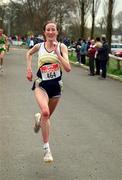 15 April 2001; Catherina McKiernan of Cornafean AC on her way to finishing second in the New Balance Dunboyne Road Race in Dunboyne, Meath. Photo by Sportsfile