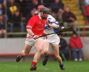 8 April 2001; Wayne Sherlock of Cork during the Allianz GAA National Hurling League Division 1B Round 4 match between Cork and Waterford at Páirc Uí Chaoimh in Cork. Photo by David Maher/Sportsfile