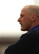 25 March 2001; Finn Harps manager Jonathan Speake during the Eircom League Premier Division match between Bray Wanderers and Finn Harps at the Carlisle Grounds in Bray, Wicklow. Photo by Ray Lohan/Sportsfile