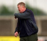 6 April 2001; UCD manager Dave Billings during the Fitzgibbon Cup Final match between UCD and UCC at Parnell Park in Dublin. Photo by Damien Eagers/Sportsfile