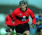 6 April 2001; John Browne of UCC during the Fitzgibbon Cup Final match between UCD and UCC at Parnell Park in Dublin. Photo by Damien Eagers/Sportsfile