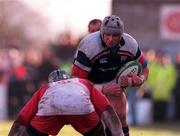 28 January 2001; Alan Quinlan of Munster during the Heineken Cup Quarter-Final match between Munster and Biarritz at Thomond Park in Limerick. Photo by Ray Lohan/Sportsfile