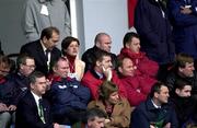 21 April 2001; British and Irish Lions Coach Graham Henry with Donal Lenihan British and Irish Lions team manager in attendance at the Heineken European Cup Semi-Final match between Stade Francais and Munster at Stadium Lille Metropole in Lille, France. Photo by Matt Browne/Sportsfile