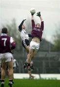 21 April 2001; Michael Donnellan of Galway in action against Eamonn O'Hara of Sligo during the Allianz GAA National Football League Division 1 Semi-Final match between Galway and Sligo in Dr Hyde Park in Roscommon. Photo by David Maher/Sportsfile