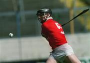 15 April 2001; Wayne Sherlock of Cork during the Allianz GAA National Hurling League Division 1B Round 5 match between Tipperary and Cork at Semple Stadium in Thurles, Tipperary. Photo by Damien Eagers/Sportsfile