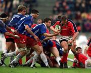 21 April 2001; Mick Galwey of Munster Stade Francais during the Heineken European Cup Semi-Final match between Stade Francais and Munster at Stadium Lille Metropole in Lille, France. Photo by Brendan Moran/Sportsfile