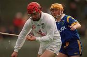 15 April 2001; Patrick Rohan of Kildare during the Leinster Senior Hurling Championship First Preliminary Round match between Wicklow and Kildare at Pearse Park in Arklow, Wicklow. Photo by Ray McManus/Sportsfile