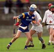 15 April 2001; Wayne O'Gorman of Wicklow during the Leinster Senior Hurling Championship First Preliminary Round match between Wicklow and Kildare at Pearse Park in Arklow, Wicklow. Photo by Ray McManus/Sportsfile