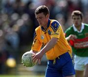 22 April 2001; Brendan Bourke of Roscommon during the Allianz National Football League Semi Final match between Mayo and Roscommon at Markievicz Park in Sligo. Photo by Damien Eagers/Sportsfile