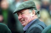 16 April 2001; Trainer Pat Hughes at Leopardstown Racecourse in Dublin. Photo by Matt Browne/Sportsfile