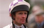 16 April 2001; Jockey Stephen Craine at Leopardstown Racecourse in Dublin. Photo by Brendan Moran/Sportsfile