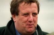 16 April 2001; Horse racing commentator Tony O'Hehir at Leopardstown Racecourse in Dublin. Photo by Brendan Moran/Sportsfile