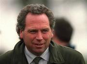 16 April 2001; Trainer Jim Gorman at Leopardstown Racecourse in Dublin. Photo by Brendan Moran/Sportsfile