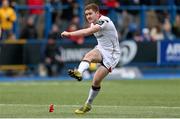 28 February 2016;  Paddy Jackson, Ulster, kicks a penalty. Guinness PRO12 Round 16, Cardiff Blues v Ulster, BT Sport Cardiff Arms Park, Cardiff, Wales. Picture credit: Chris Fairweather / SPORTSFILE