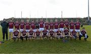 28 February 2016; The Galway team. Allianz Football League, Division 2, Round 3, Derry v Galway. Celtic Park, Derry. Picture credit: Philip Fitzpatrick / SPORTSFILE