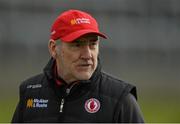 28 February 2016; Mickey Harte, Tyrone manager. Allianz Football League, Division 2, Round 3, Laois v Tyrone, O'Moore Park, Portlaoise, Co. Laois. Picture credit: David Maher / SPORTSFILE