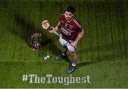 29 February 2016; Ruairí Óg Cushendall’s Shane McNaughton is pictured ahead of this year’s AIB GAA Senior Hurling Club Championship Final. The Antrim club will face Limerick’s Na Piarsaigh in Croke Park on St Patrick’s Day. For exclusive content and to see why the AIB Club Championships are #TheToughest follow us @AIB_GAA and on Facebook at facebook.com/AIBGAA. AIB GAA Senior Football Club Championship Finals Media Day. Grand Canal Quay, Dublin. Picture credit: Ramsey Cardy / SPORTSFILE