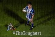 29 February 2016; Ballyboden St Enda’s Darragh Nelson is pictured ahead of this year’s AIB GAA Football Senior Club Championship Final. The Dublin club will face Mayo’s Castlebar Mitchels in Croke Park on St Patrick’s Day. For exclusive content and to see why the AIB Club Championships are #TheToughest follow us @AIB_GAA and on Facebook at facebook.com/AIBGAA. AIB GAA Senior Football Club Championship Finals Media Day. Grand Canal Quay, Dublin. Picture credit: Ramsey Cardy / SPORTSFILE