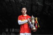 29 February 2016; Castlebar Mitchels’ Paddy Durcan is pictured ahead of this year’s AIB GAA Hurling Senior Club Championship Final. The Mayo club will face Dublin’s Ballyboden St Enda’s in Croke Park on St Patrick’s Day. For exclusive content and to see why the AIB Club Championships are #TheToughest follow us @AIB_GAA and on Facebook at facebook.com/AIBGAA. AIB GAA Senior Football Club Championship Finals Media Day. Grand Canal Quay, Dublin. Picture credit: Stephen McCarthy / SPORTSFILE
