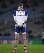 27 February 2016; Conor McManus prepares to take a free for Monaghan. Allianz Football League, Division 1, Round 3, Dublin v Monaghan, Croke Park, Dublin. Picture credit: Ray McManus / SPORTSFILE