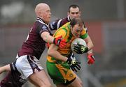 7 February 2010; Colm McFadden, Donegal, in action against Donal O'Donoghue, Westmeath. Allianz GAA Football National League, Division 2, Round 1, Westmeath v Donegal. Cusack Park, Mullingar, Co. Westmeath. Photo by Sportsfile
