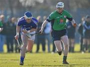 10 February 2010; Wayne Hutchinson, Waterford IT, in action against Niall Quinn, Limerick IT. Ulster Bank Fitzgibbon Cup Round 2, Limerick Institute of Technology v Waterford Institute of Technology, Limerick IT, Limerick. Picture credit: Diarmuid Greene / SPORTSFILE