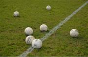 28 February 2016; A general view of footballs. Allianz Football League, Division 3, Round 3, Longford v Kildare. Glennon Brothers Pearse Park, Longford. Picture credit: Piaras Ó Mídheach / SPORTSFILE