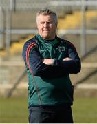 28 February 2016; Stephen Rochford, Mayo manager. Allianz Football League, Division 1, Round 3, Donegal v Mayo, MacCumhaill Park, Ballybofey, Co. Donegal. Picture credit: Oliver McVeigh / SPORTSFILE