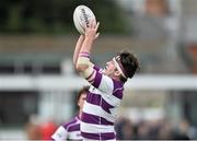1 March 2016; Florence McCarthy, Clongowes Wood College. Bank of Ireland Leinster Schools Senior Cup, Semi-Final, Clongowes Wood College v Cistercian College Roscrea, Donnybrook Stadium, Donnybrook, Dublin. Picture credit: David Maher / SPORTSFILE
