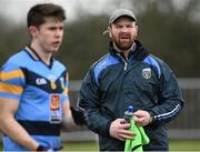 19 February 2016; John Divilly, University College Dublin manager. University College Dublin v University of Limerick - Independent.ie HE GAA Sigerson Cup Semi-Final. UUJ, Jordanstown, Co. Antrim.  Picture credit: Oliver McVeigh / SPORTSFILE