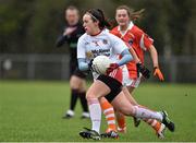 7 February 2016; Tori McLaughlin, Tyrone. Lidl Ladies Football National League Division 1, Tyrone v Armagh. Drumquin, Tyrone. Picture credit: Oliver McVeigh / SPORTSFILE