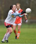7 February 2016; Tori McLaughlin, Tyrone. Lidl Ladies Football National League Division 1, Tyrone v Armagh. Drumquin, Tyrone. Picture credit: Oliver McVeigh / SPORTSFILE