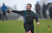 4 February 2010; Referee Michael O'Connor. Ulster Bank Fitzgibbon Cup Round 1, University of Limerick v St Patrick's Training College, University of Limerick, Limerick. Picture credit: Diarmuid Greene / SPORTSFILE