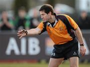 30 January 2010; Referee Alain Rolland. AIB Cup Final, Cork Constitution v Garryowen, Dubarry Park, Athlone, Co. Westmeath. Picture credit: Stephen McCarthy / SPORTSFILE