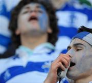 31 January 2010; Blackrock College supporters during the game. Leinster Schools Senior Cup 1st Round, Belvedere College v Blackrock College, Donnybrook Stadium, Donnybrook, Dublin. Picture credit: Stephen McCarthy / SPORTSFILE