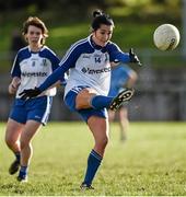 14 February 2016; Therese Scott, Monaghan.  Lidl Ladies Football National League, Division 1,  Monaghan v Dublin. Emyvale, Co. Monaghan. Picture credit: Oliver McVeigh / SPORTSFILE
