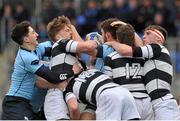 3 March 2016; A general view of the action. Bank of Ireland Leinster Schools Senior Cup Semi-Final, Belvedere College v St. Michael's College. Donnybrook Stadium, Donnybrook, Dublin. Picture credit: Sam Barnes / SPORTSFILE