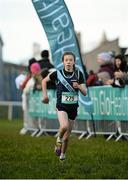 5 March 2016; Saoirse O'Brien, SH Westport, Co.Mayo, on her way to winning the junior girls 2500m event at the GloHealth All-Ireland Schools and Irish Universities Cross Country Championships. Showgrounds, Sligo. Picture credit: Sam Barnes / SPORTSFILE